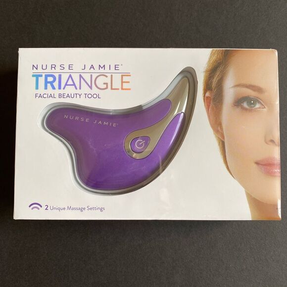 NEW Nurse Jamie TriAngle Facial Beauty Tool Sculping Firming Sonic Face Massage - Picture 3 of 7